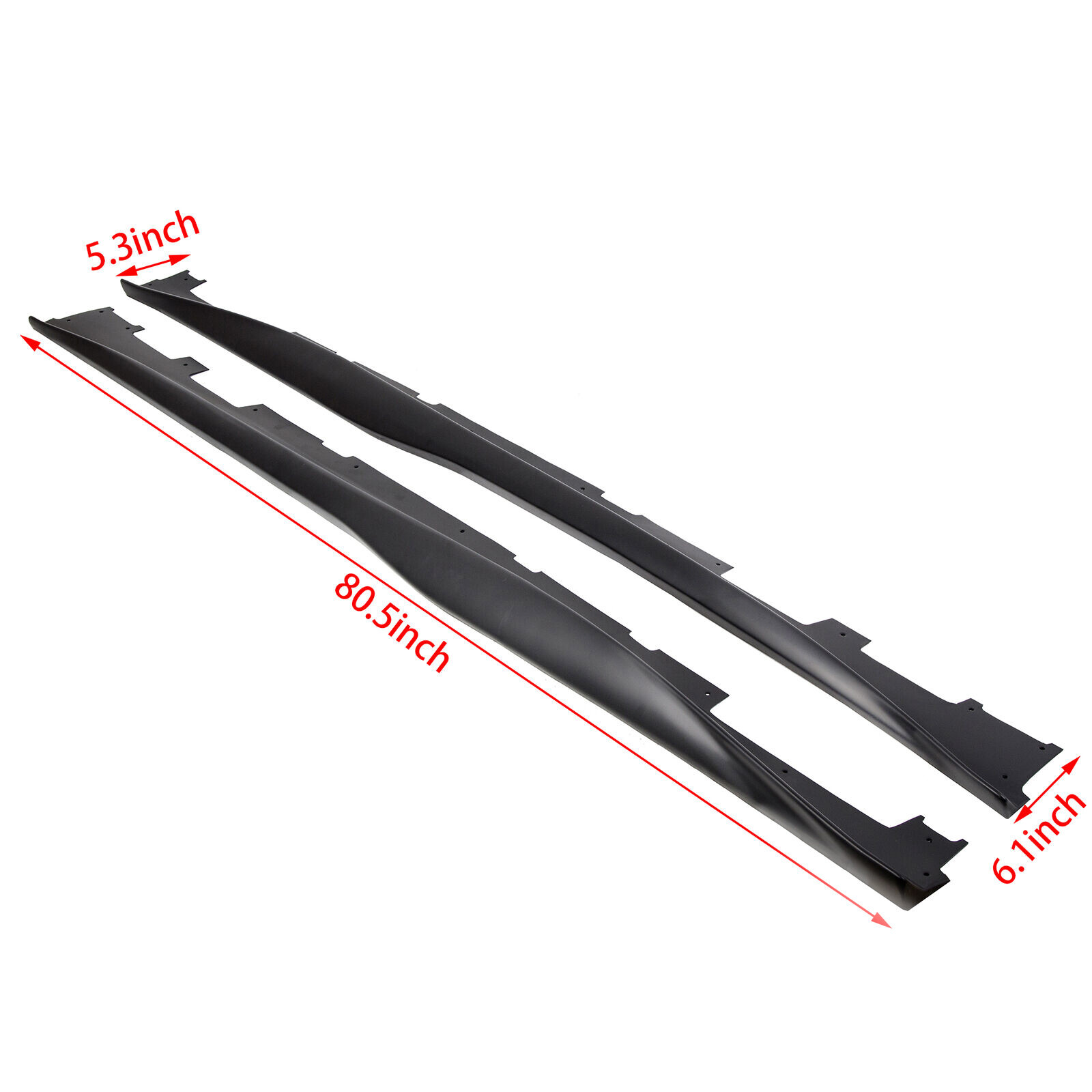 ZL1 Style Side Skirts Extension Rocker Panels For Chevy Camaro RS&SS 2016-2020