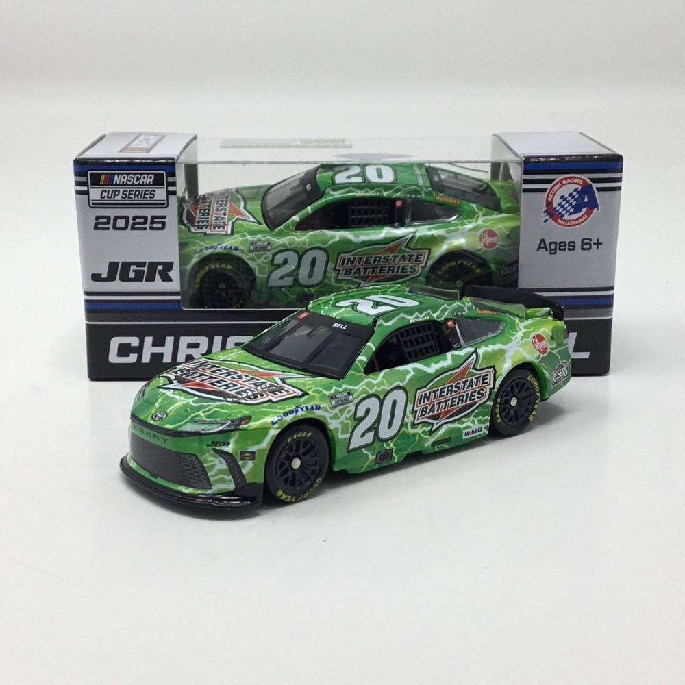 Christopher Bell 2025 Interstate Batteries 1:64 Diecast