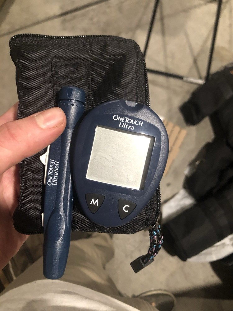 One Touch Ultra mini meter test