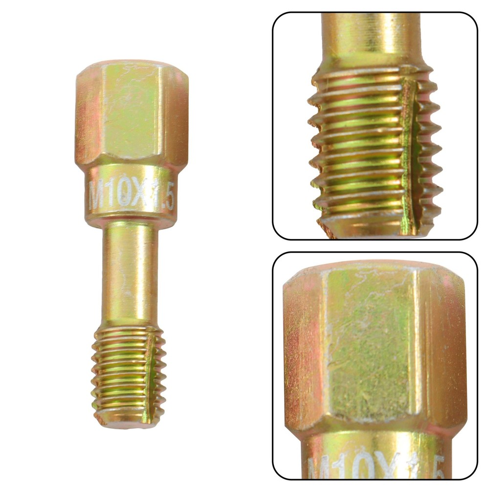 15PC Metric Thread Repair Tools Kit Master Thread Restorer Set Rethreading Tool