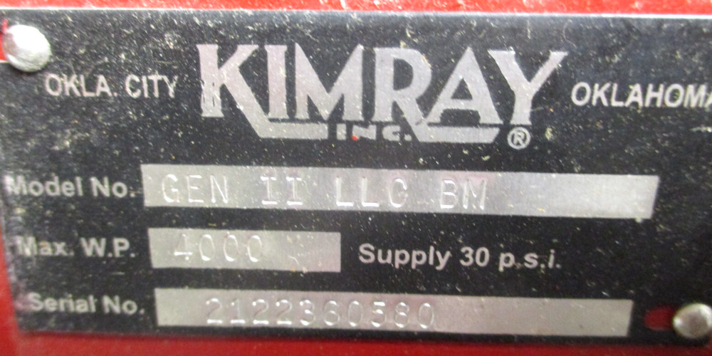 KIMRAY, GENII-LLC-BM, FLOAT OPERATED LEVEL CONTROLLER, 2" MNPT BACK MOUNT, SURPL