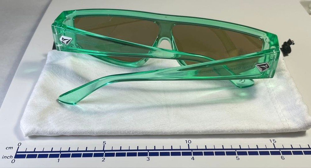 Volcom Clear Green Sunglasses