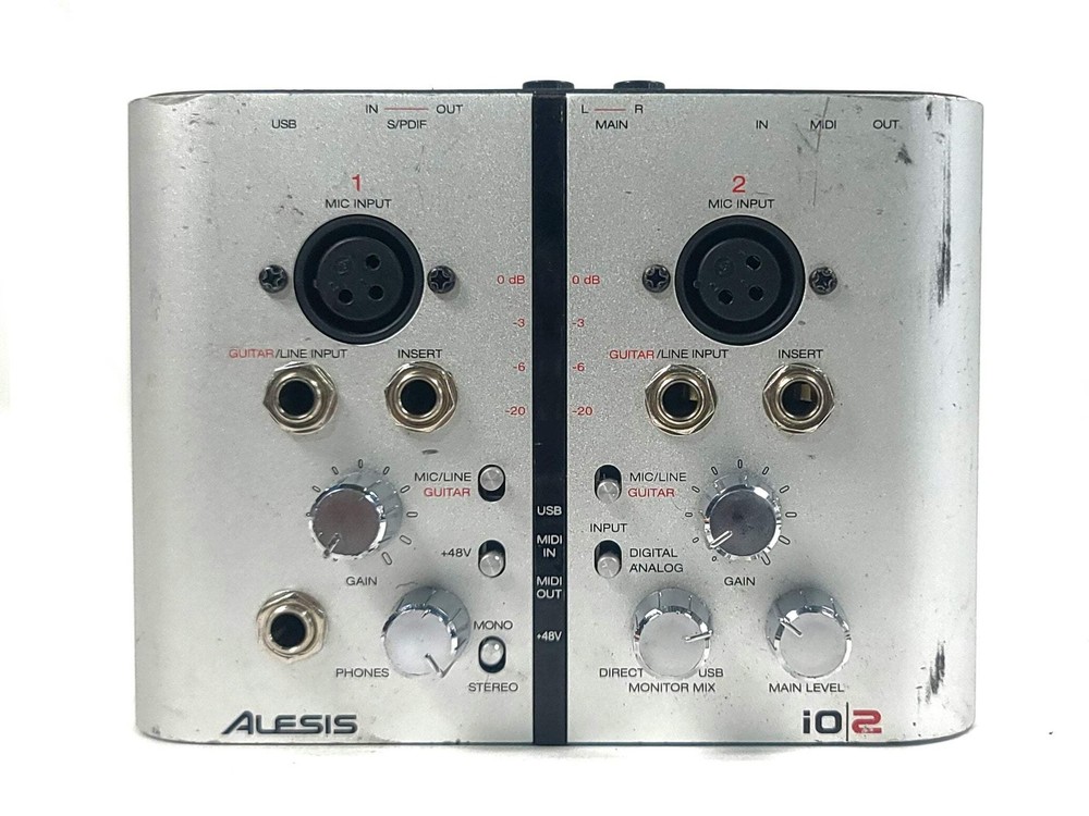 Alesis iO2 USB Audio Interface (C2018-441)