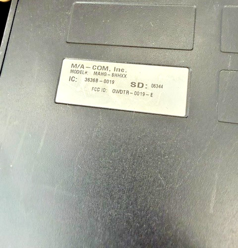 Macom M7100ip VHF hi-power MAHG-SHHXX 136-174 mhz. 110Watts.