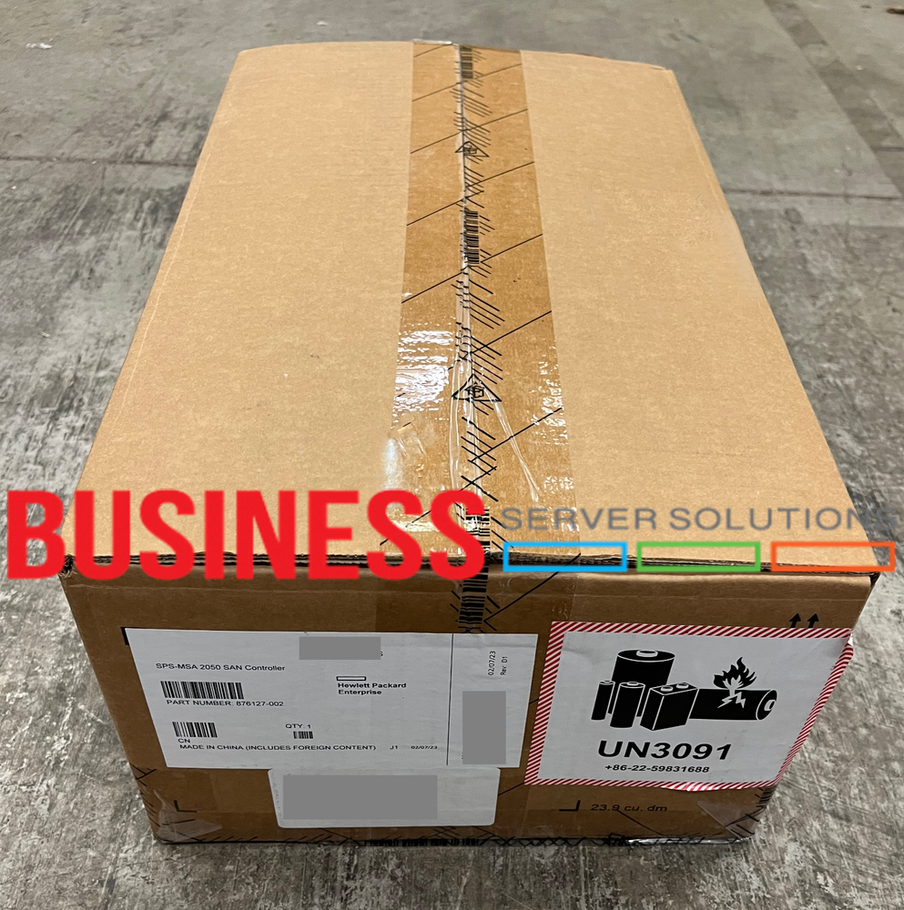 HPE MSA 2050 2052 SAN Controller 876127-002