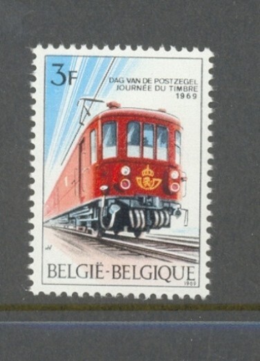 BELGIUM 1969 postal train  MNH** 1488