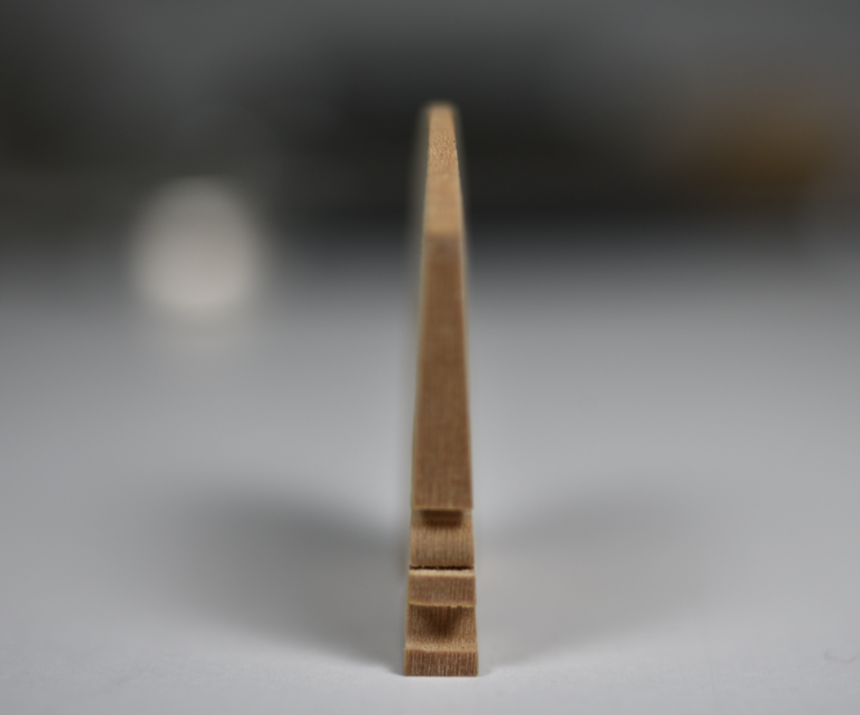 Old Stock 'Bausch' 4/4 Violin Bridge..