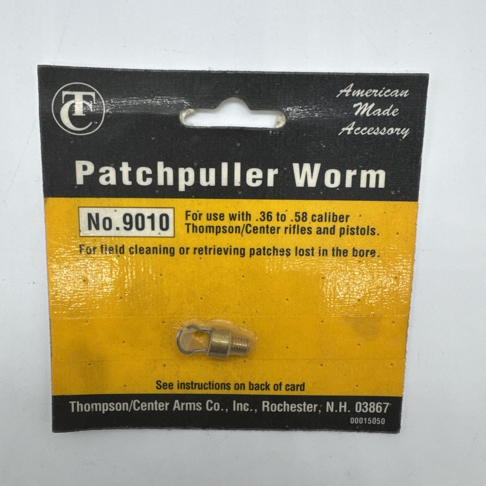 TC Thompson Center No. 9010 Patchpuller Worm 10-32 Thread
