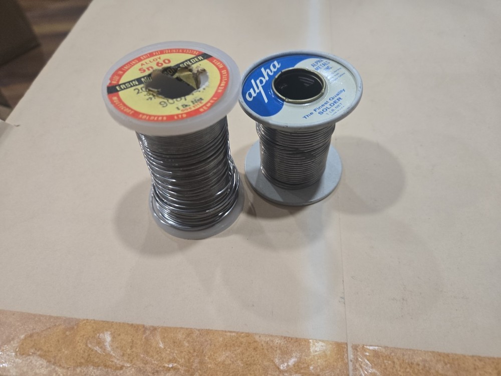 2 Half Rolls Solder