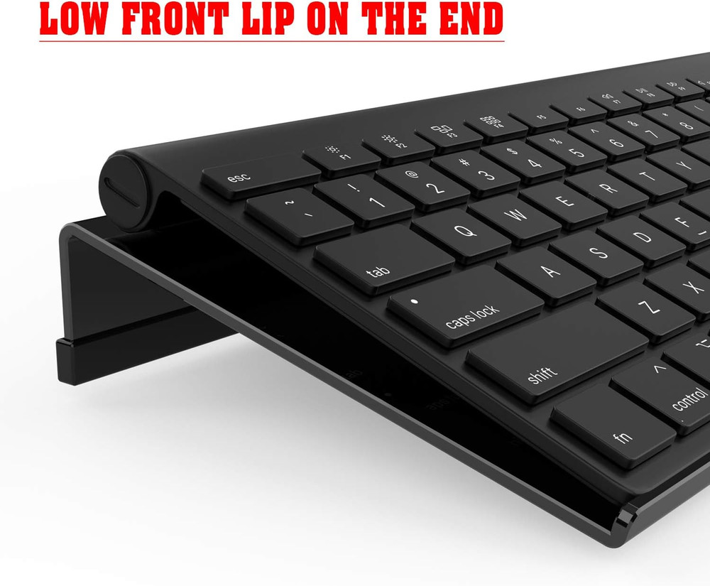Mini Computer Keyboard Stand-11.8'' X 5.1''-Small Computer Keyboard Tray Acrylic