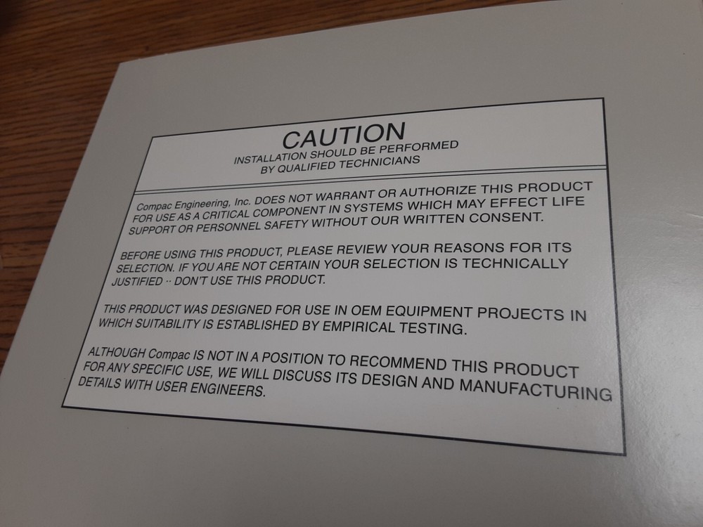 Electra Switch COMPAC ENGINEERING 10-782-PP Liquid Level Switch Polypropylene