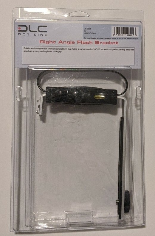 DLC Dot Line Right Angle Flash Bracket