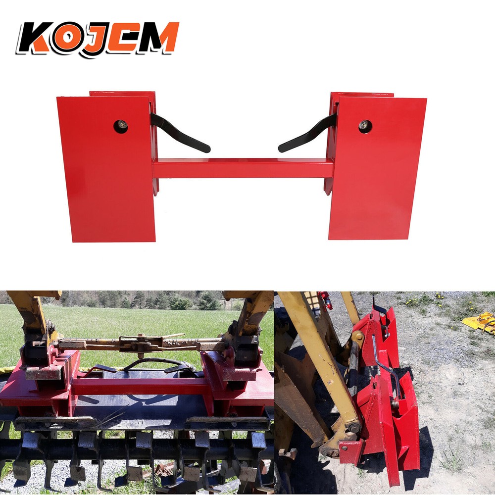 Skid Steer Quick Tach Conversion Adapter Plate For Bobtach Blank QTA Universal