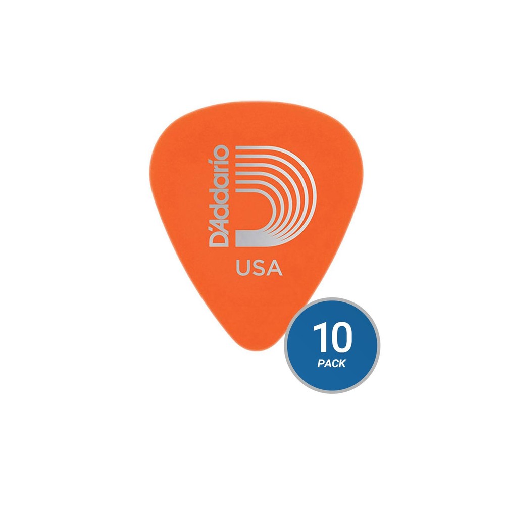 D'Addario Planet Waves 1DOR2 Duralin Light Guitar Picks - 10-Pack