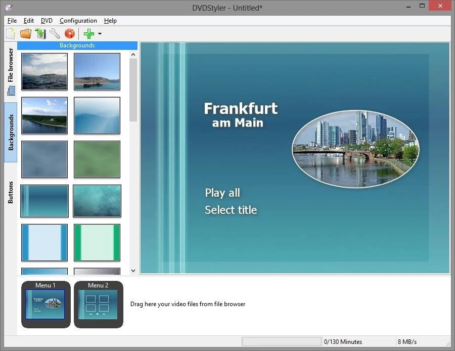 DVDStyler 2026 - DVD Creator & Authoring Software | CD DVD Burner Burning