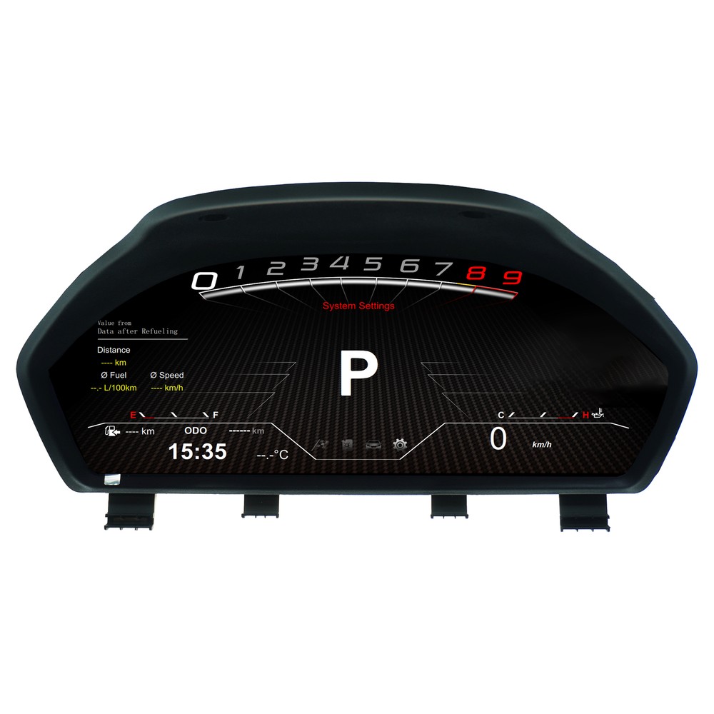For BMW X6 E71 Digital Speedometer Instrument Cluster LED