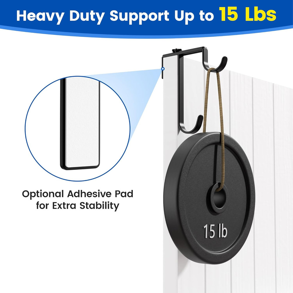2Pcs Double Pool Pole Hooks, Adjustable Thickened Panel Pool Fence Equipment Hoo