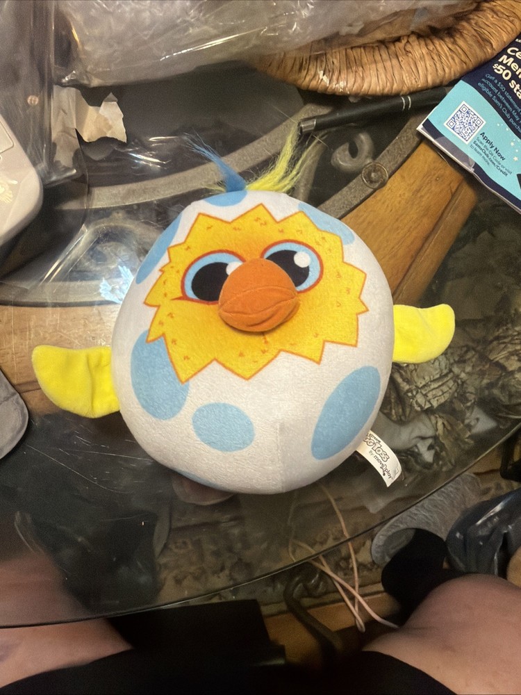 Egg Toss Move2Play Plush Extreme Game FOO101 Excellent Working Condition Tested