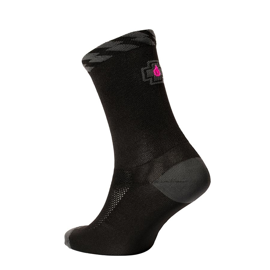 Muc-Off Technical Riders Socks Small Crew Socks Black