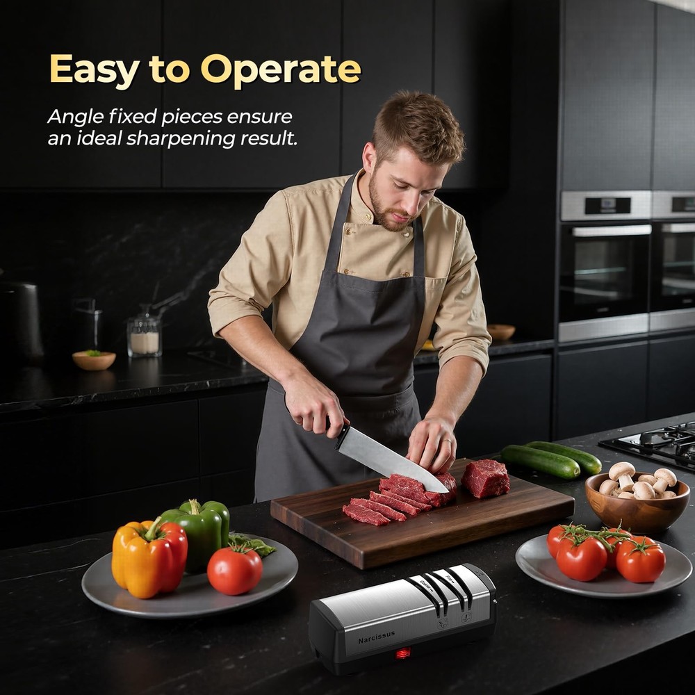 Sharpener, Protable Diamond Sharpener for Stainless Steel and Ceramic , with ...