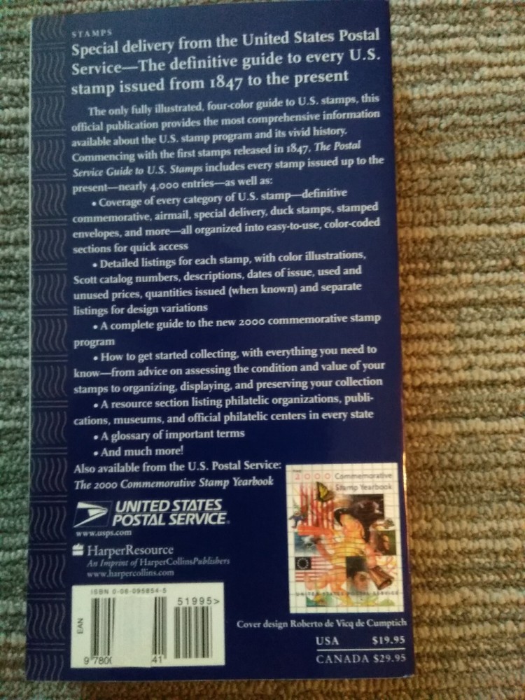The Postal Service Guide to U. S. Stamps 2001 by U. S. P. S.