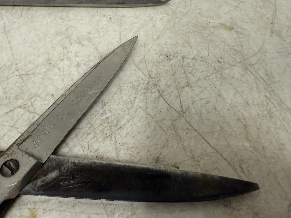 2x Robinson & McCrary Tailor Shears – Vintage Sewing Scissors – Sharp Blades