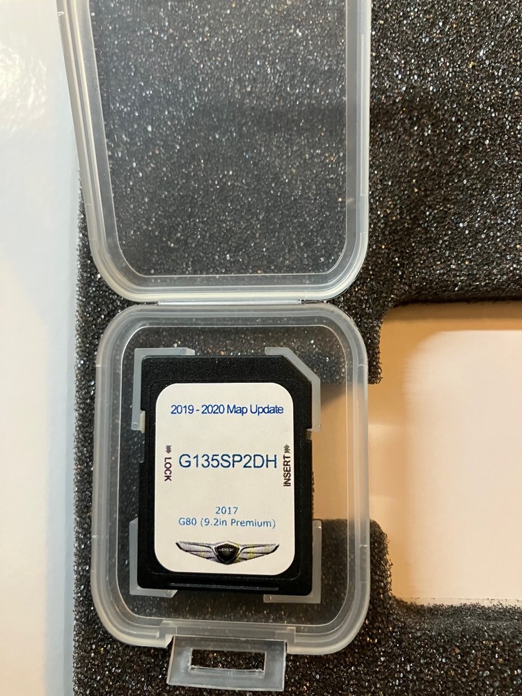 2017 Genesis G80 Navigation Map Update