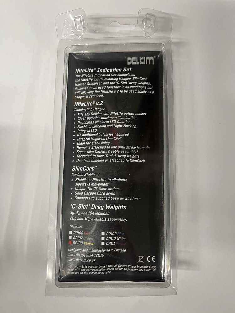 Delkim Nitelite Indication Set Clear - Yellow LED