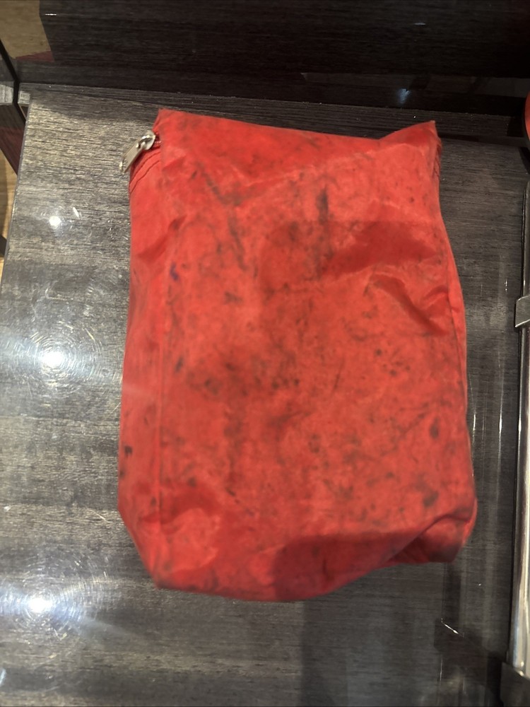 Snap On Tools Red Toolbox Roll Cab Storage Pouch Bag Rare Lunchbox