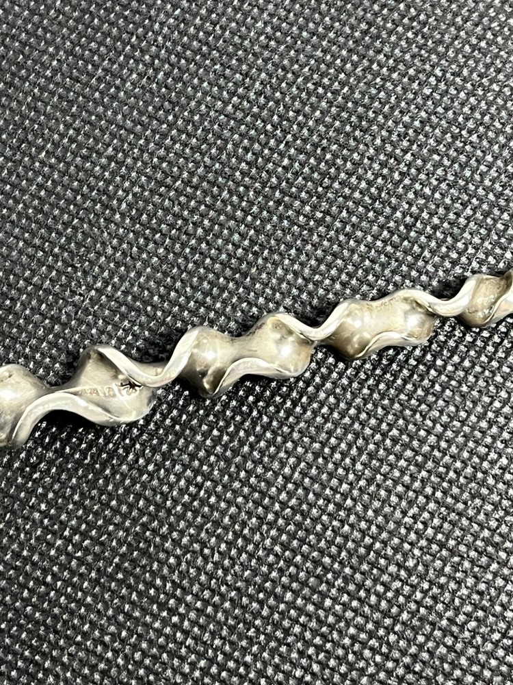 Antique Whiting Sterling Silver Buttonhook Twist Handle Victorian Dressing Tool
