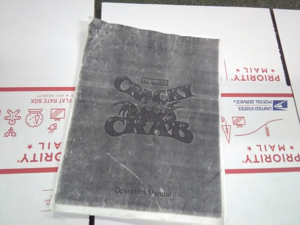 cracky crab arcade operators manual