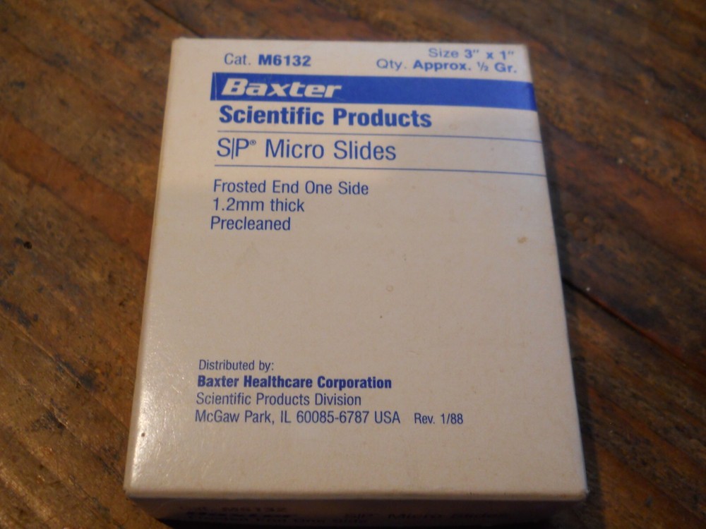 Baxter Micro Slides M6132