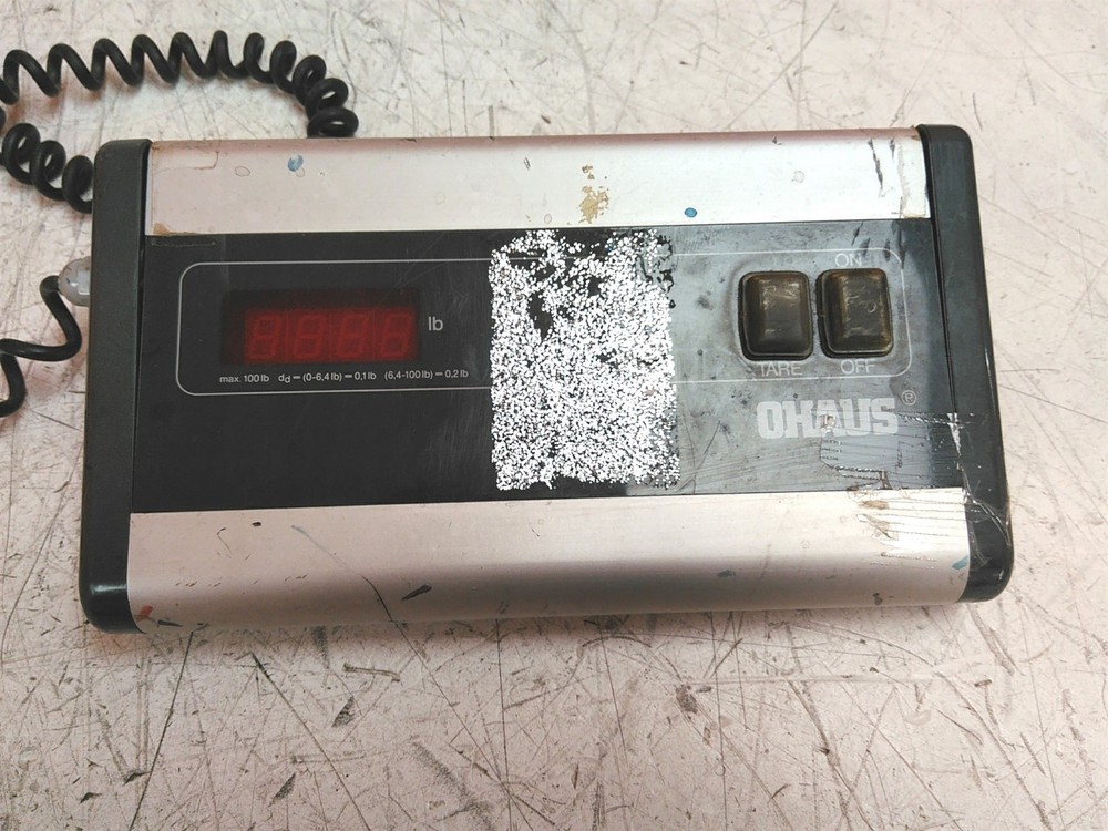 Ohaus D10-00 100lb Platform Digital Scale