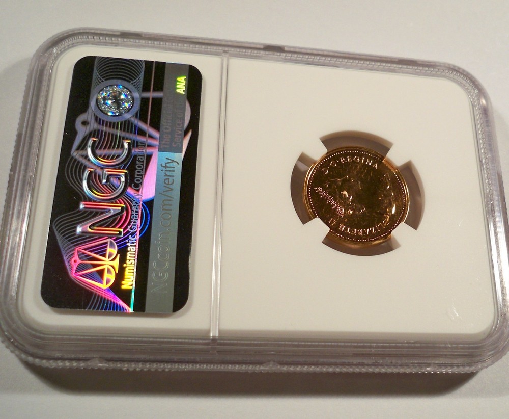 1979 1c CANADA NGC MS 68 RD CENT COPPER MS 68 RED
