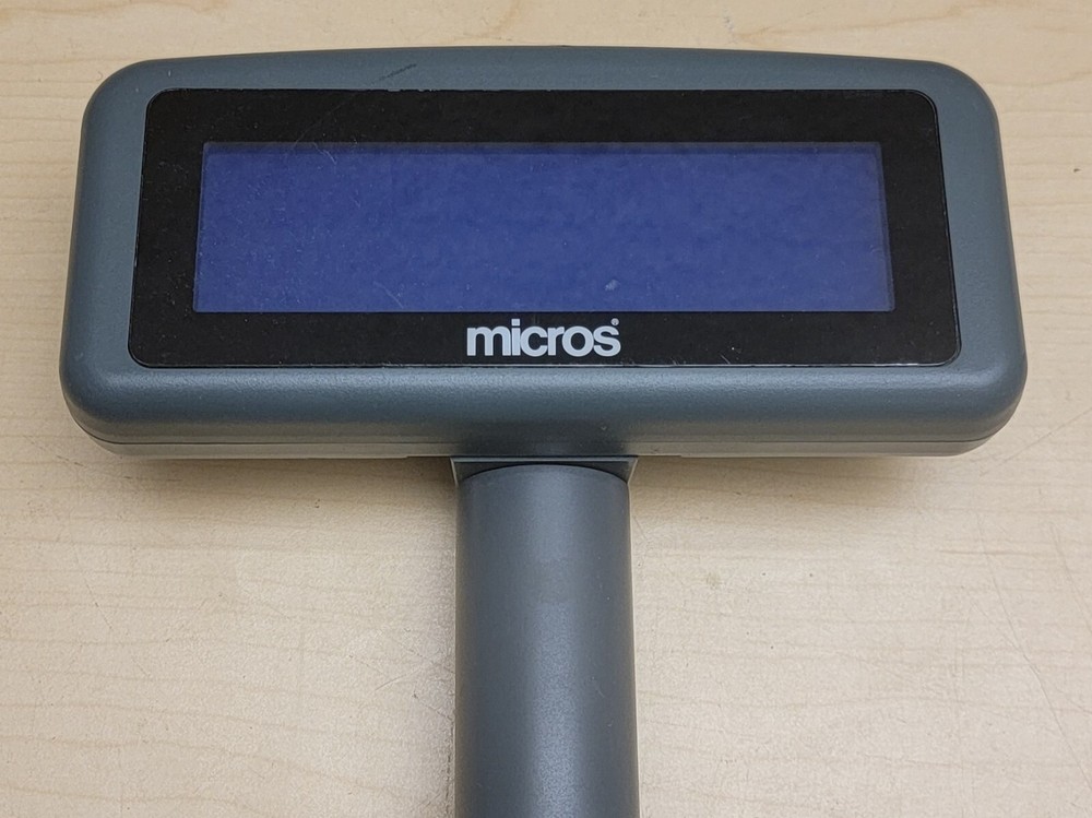 Micros POS LCD Customer Pole Display Terminal
