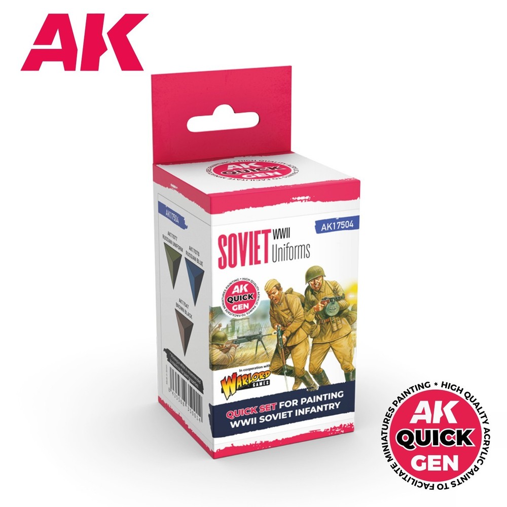 AK Interactive: Soviet Uniforms - QUICK GEN Set - AK17504