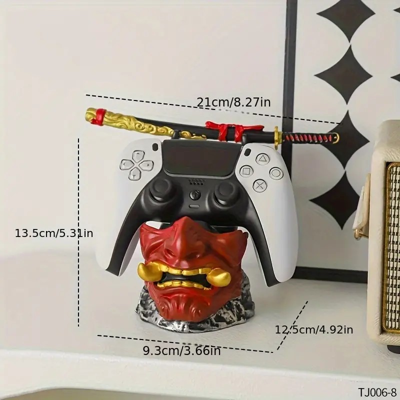 👺 Ghost of Tsushima Samurai Controller Stand 🎮 Fits PS5/PS4/Xbox/Switch 🎁