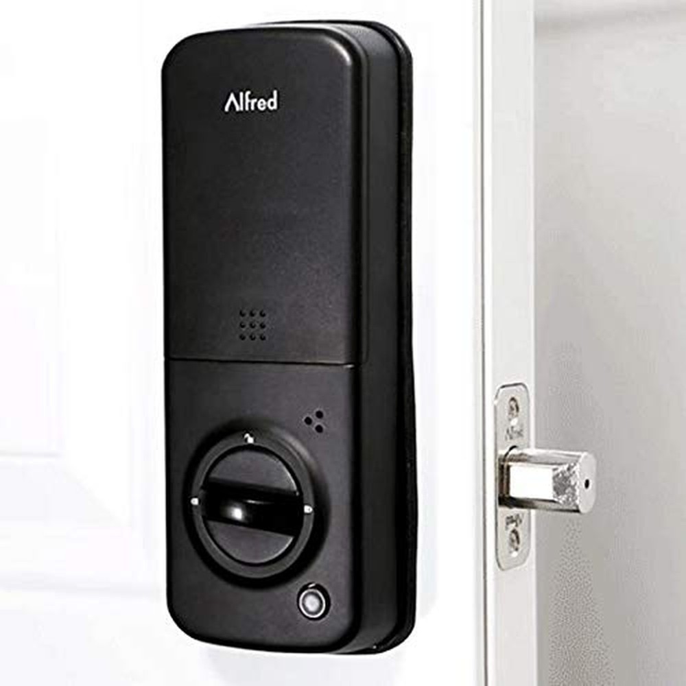 Alfred DB2-B Smart Door Lock Deadbolt Touchscreen Keypad, Pin Code + Key Entr...
