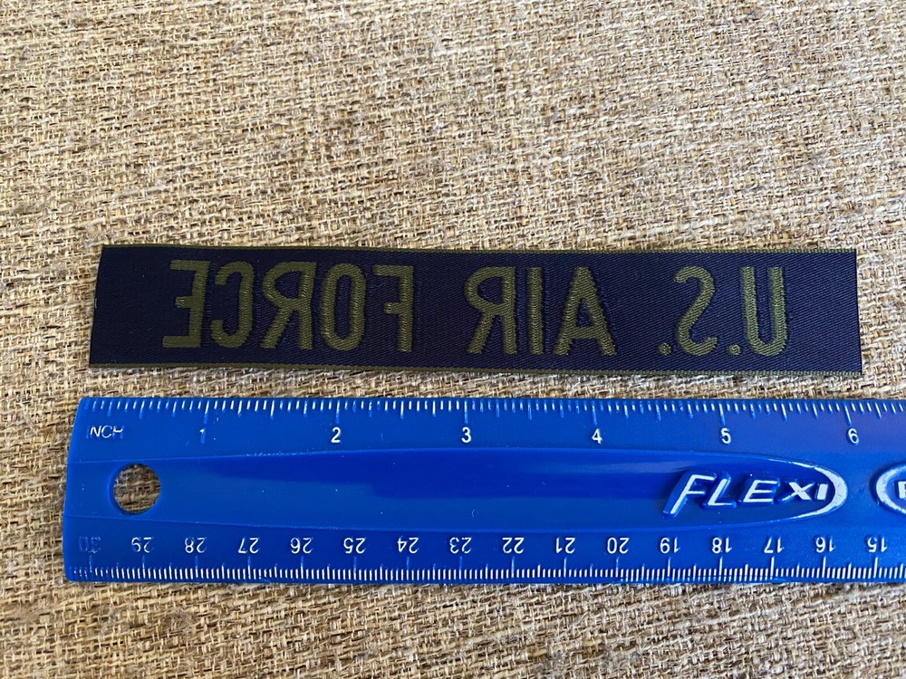 US Air Force Tape Patch Uniform USAF INV15104
