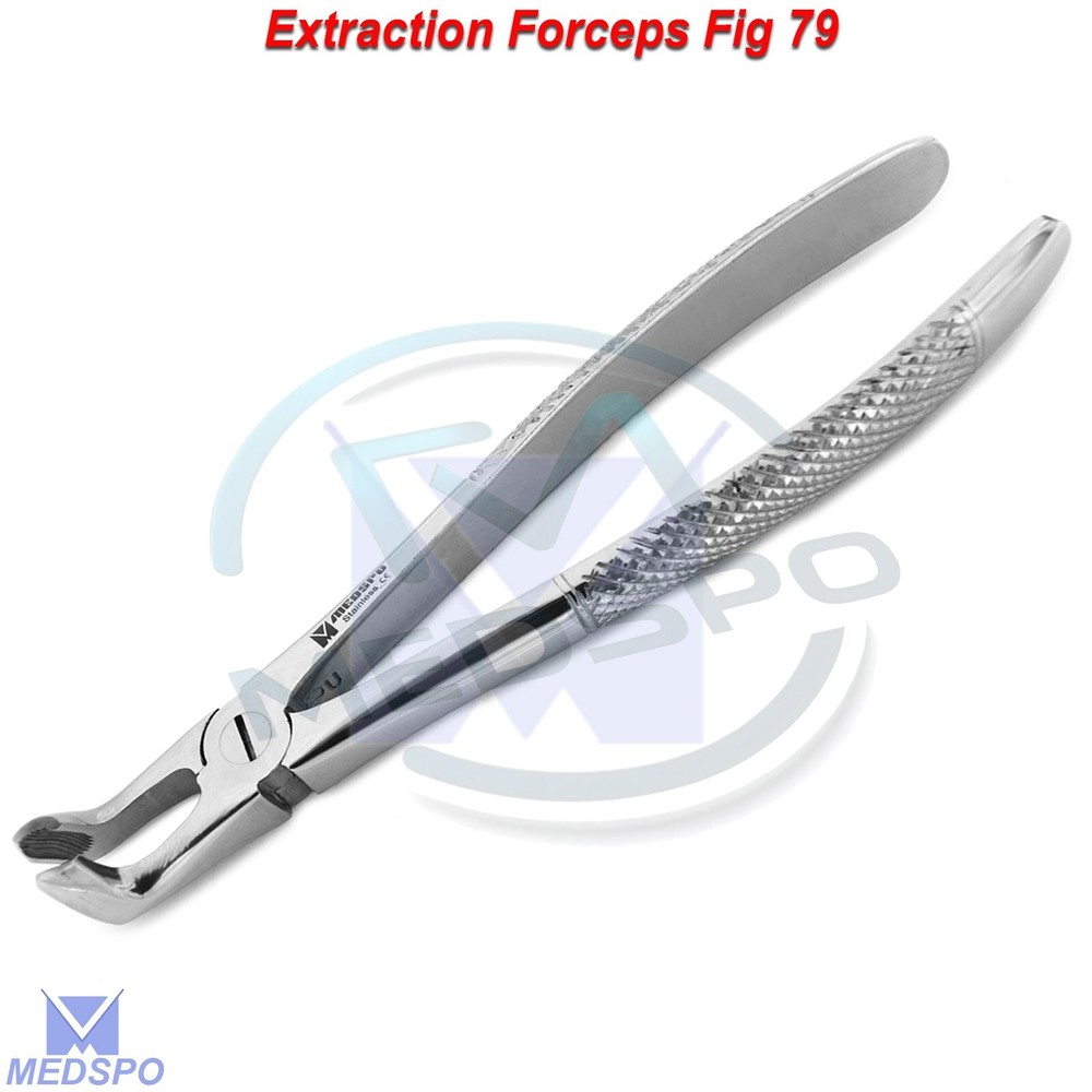 Dental Fig.79 Tooth Extraction Forceps For Lower Wisdom Teeth Extracting Tool CE
