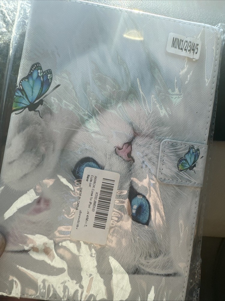 Protective Case For iPad Mini 4/5: Kitty Cat (NEW)