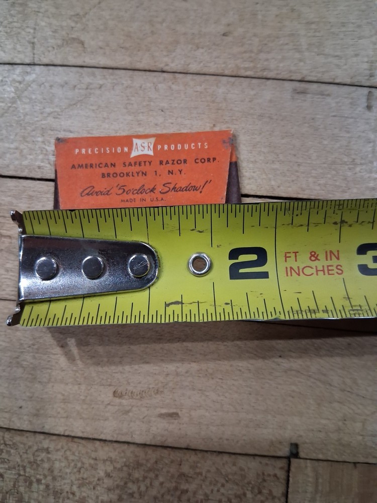 GEM Duridium Single Edge Razor Blade in Original Wrapper