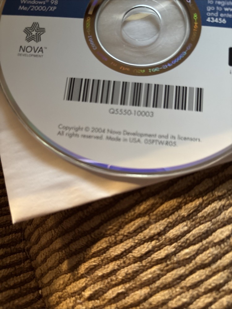 Art Explosion Picture To TV - (2004 NOVA Development) - New CD-ROM