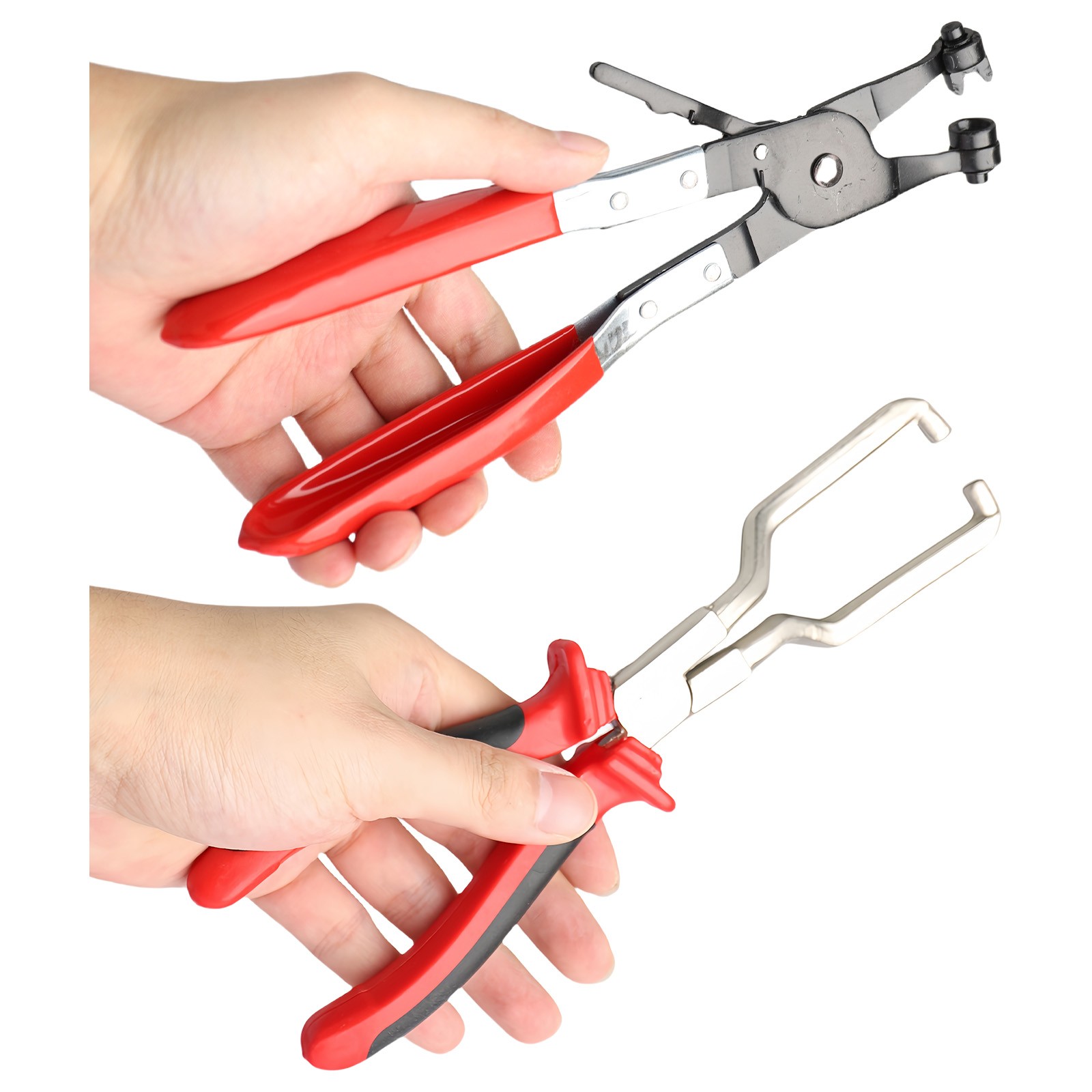 4pcs Hose Clamp Pliers Set Fuel Oil Pipe Removal Tool Car Repair