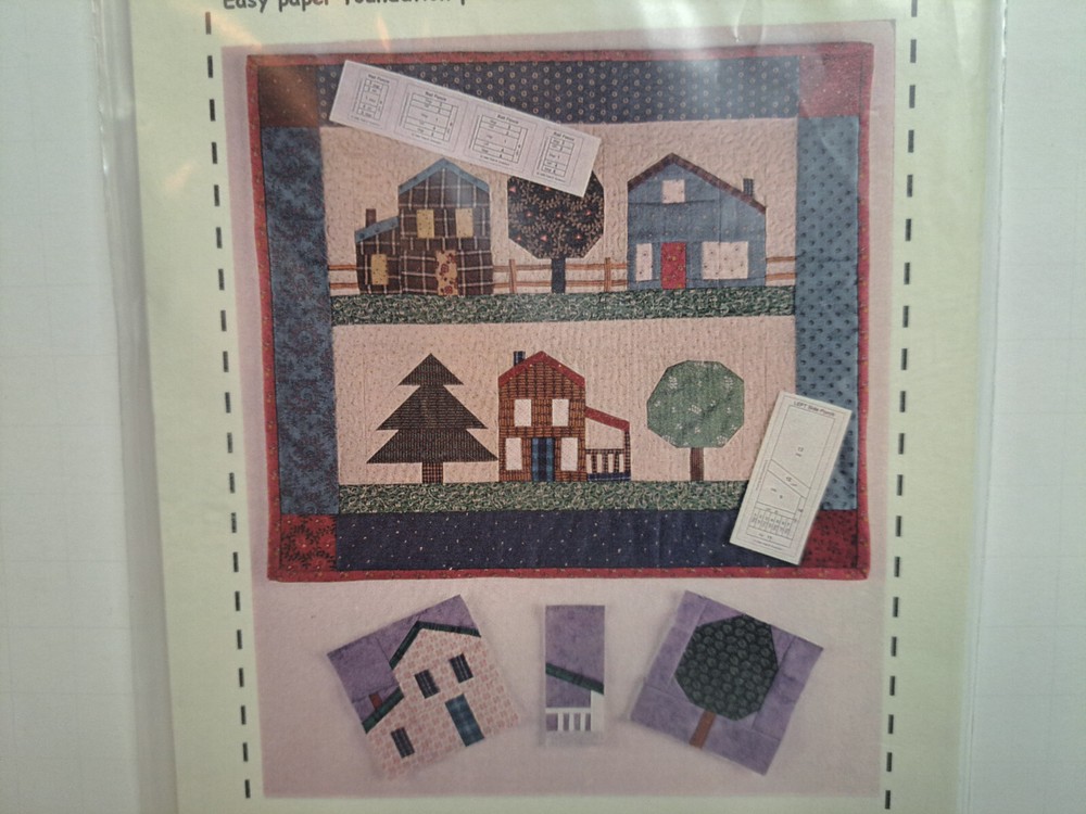 Patchpieces Quilt Pattern - Housing Developments I (20" x 17.5") #FPP-103 - UC