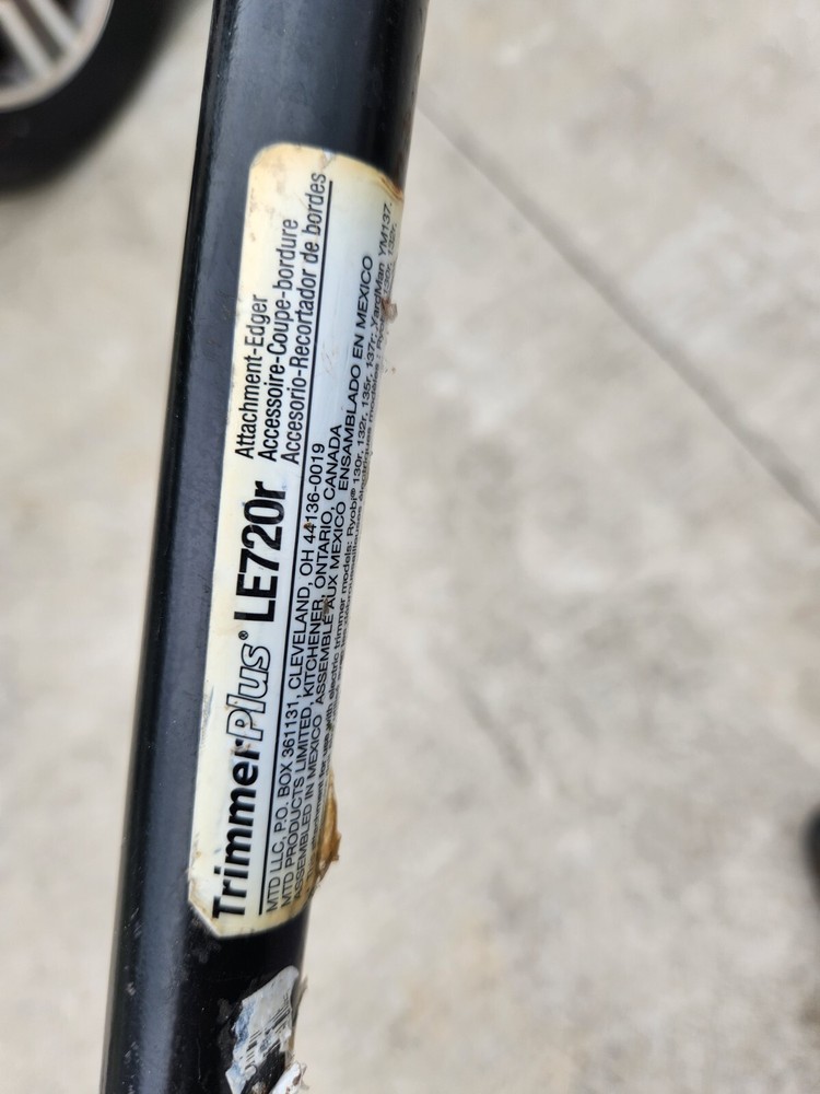 EDGER Attachment System For Most Rouded Fitting, Used, Trimmer Plus
