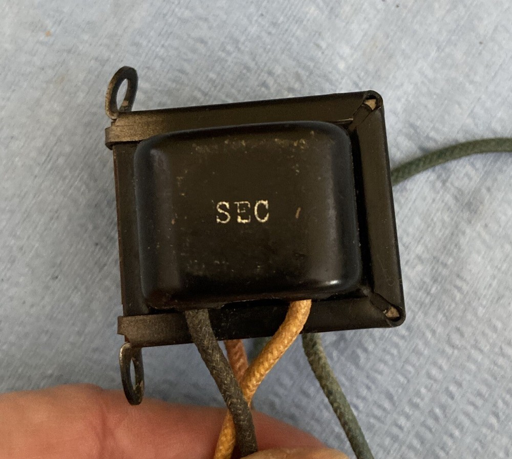 Vintage Thordarson 20A30 Input Transformer Untested