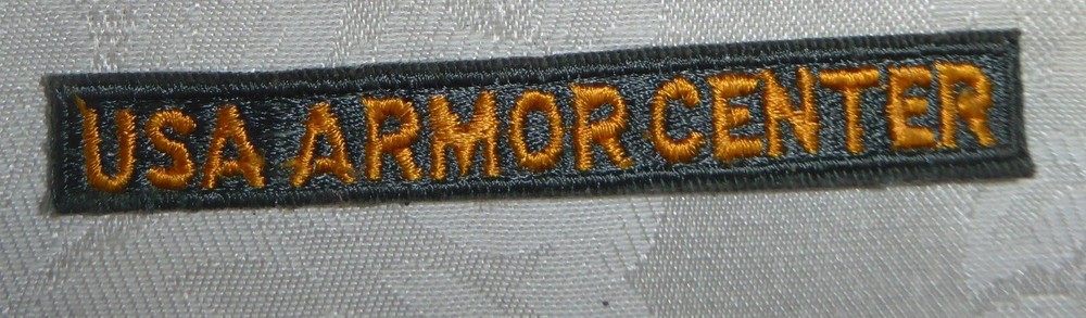 Vintage U.S.A. Armor Center Patch