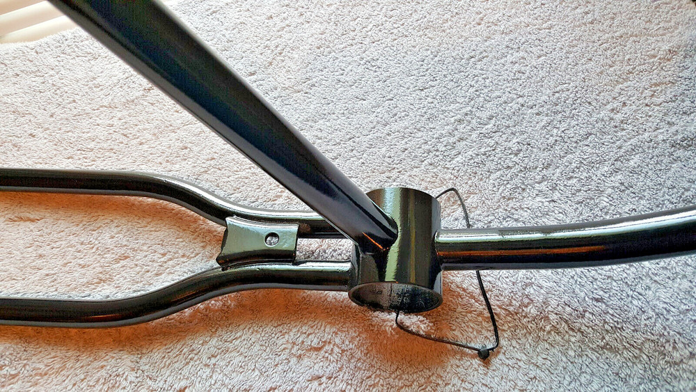 1948 CWC 26" Bicycle frame and fork new paint.