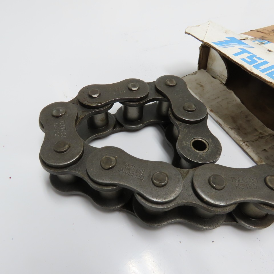 Tsubaki RS120 Riveted Roller Chain 10FT